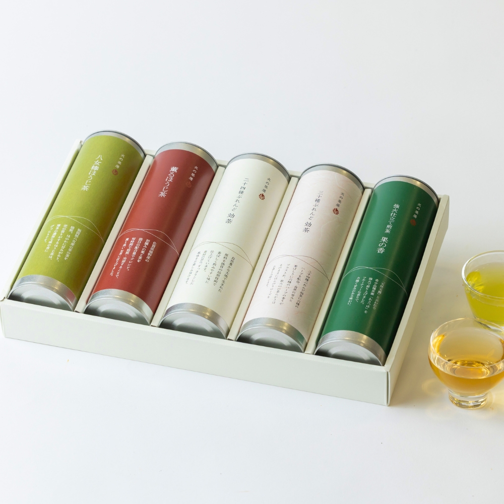 火の茶房選りすぐりのお茶5種 ギフト3箱セット カテゴリー：お中元 | 火の茶房
